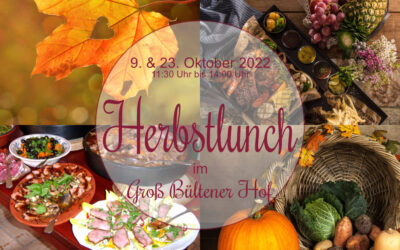 Herbstlunch im Groß Bültener Hof