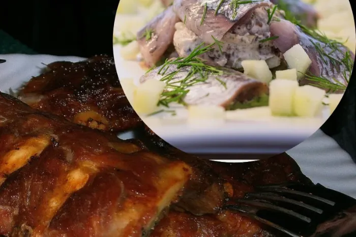 Matjes & Spareribs Buffet