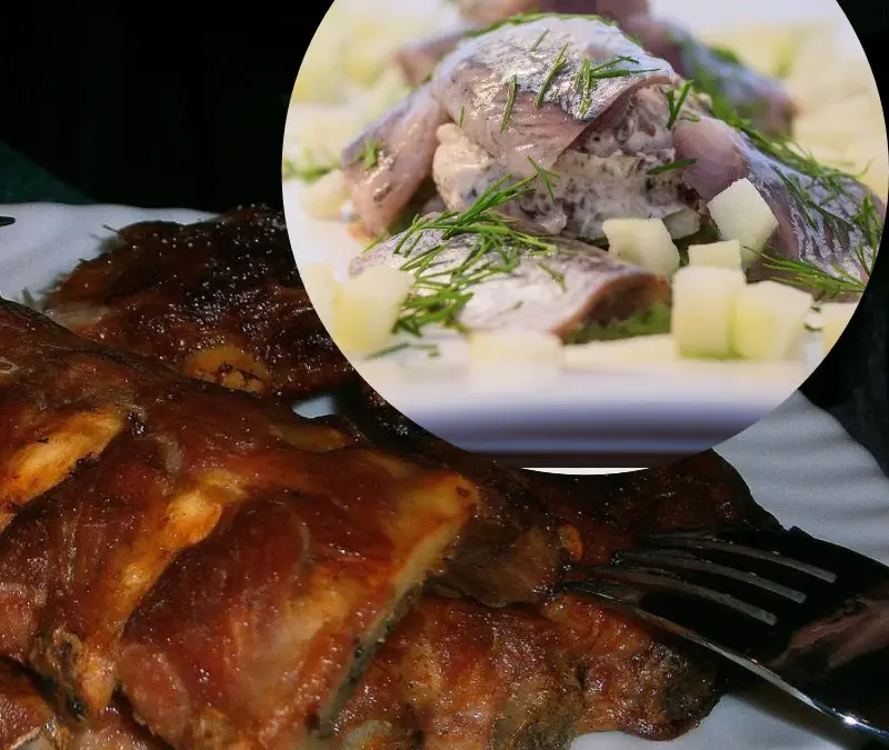 Matjes & Spareribs Buffet